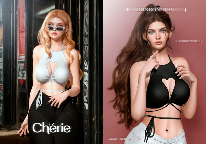 .Cherie. BonBon Top - Fatpack