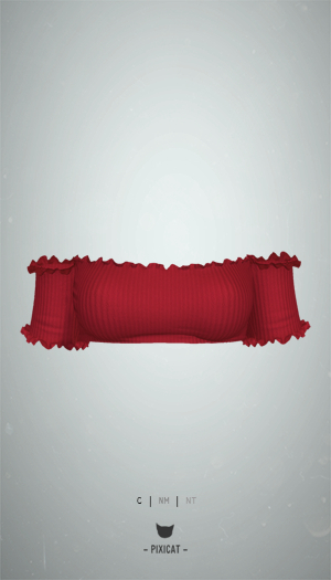 -Pixicat- Pippi Top (Red)