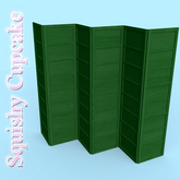Green Divider Shelved