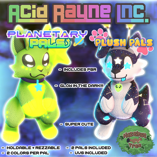 <AR> Planetary Plush Pals - Fatpack
