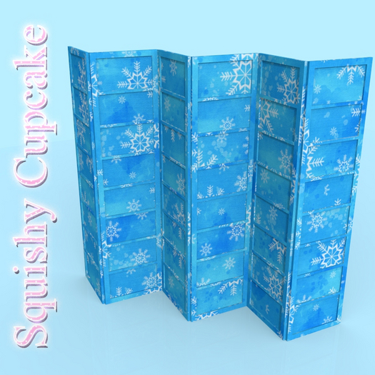 Snowflakes Divider Shelved