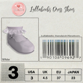 LullaBeebs Dress Shoes White