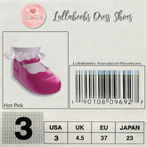 LullaBeebs Dress Shoes Hot Pink