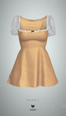 -Pixicat- Saylor Dress (Tan)