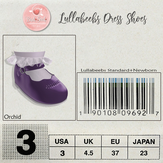 LullaBeebs Dress Shoes Orchid