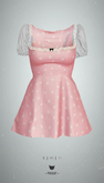 -Pixicat- Saylor Dress (HeartPink)