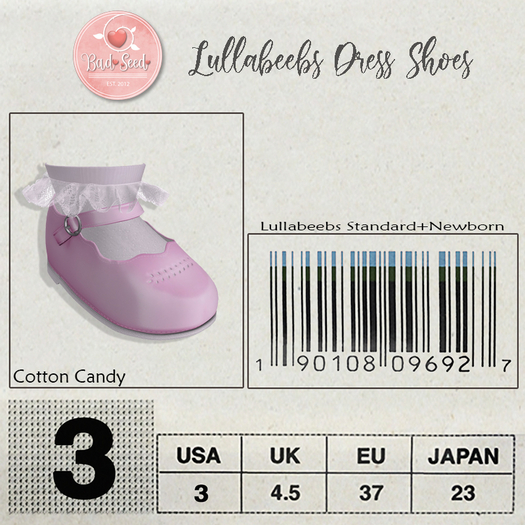 LullaBeebs Dress Shoes Cotton Candy