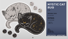 BROKEN ARROWS -  Mystic Cat Rug - FATPACK 