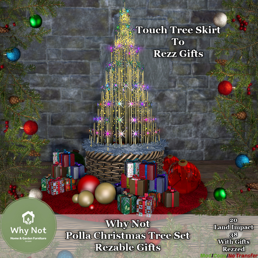 Why Not - Polla Christmas Tree Set-Ad Me