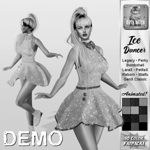 dirty kitten Ice Dancer FATPACK  DEMO 