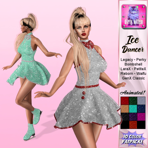 dirty kitten Ice Dancer FATPACK  