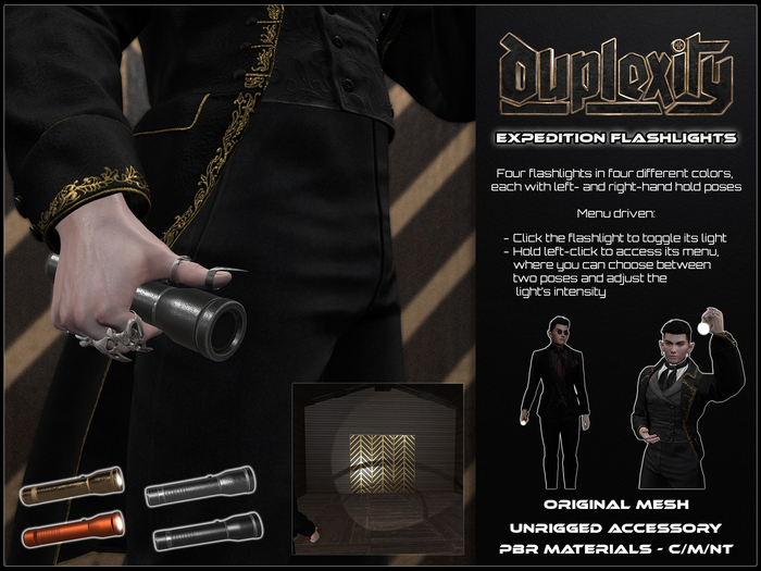 [Duplexity] Expedition Flashlights