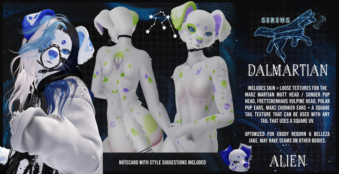 .SIRIUS. DALMARTIAN - ALIEN (ADD)