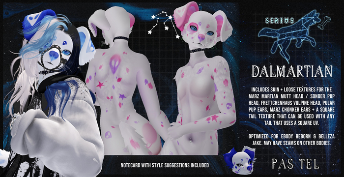 .SIRIUS. DALMARTIAN - PASTEL (ADD)