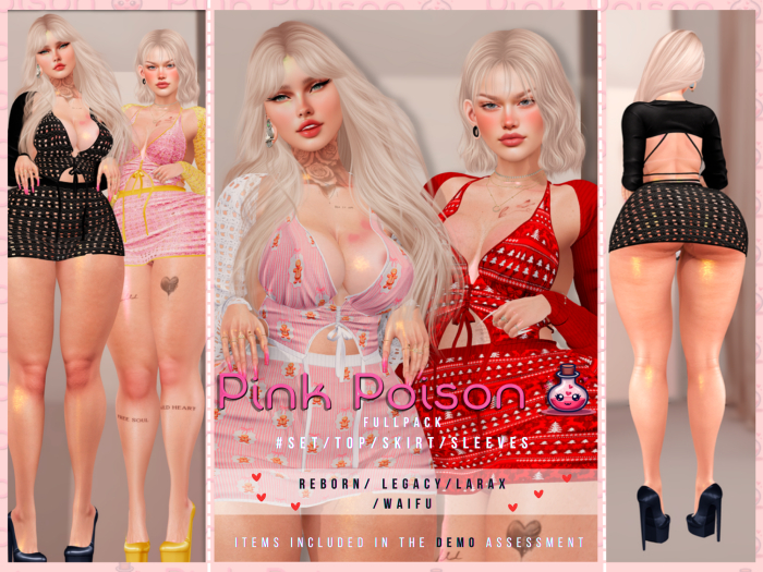 PINK POISON #SET LINA CHRISTMAS DEMO