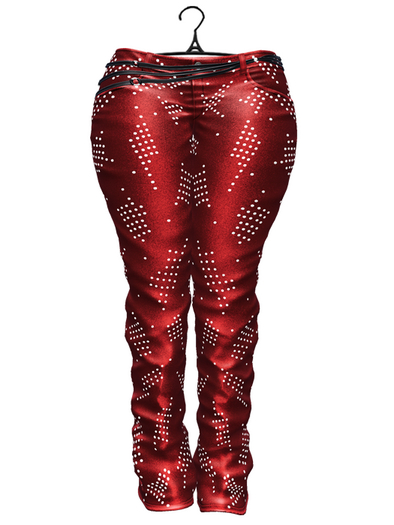 aprelle britney's vegas pants red