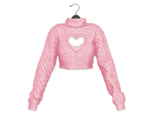 Loki - Bailey Heart Sweater - Pink