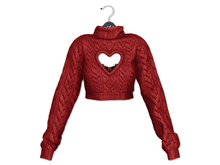 Loki - Bailey Heart Sweater - Red