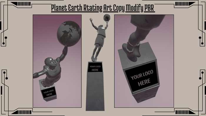 Statue Sport Copy Modify PBR