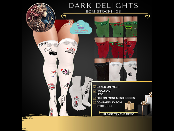 ^^AFTR ^^ Dark Delights Stockings BOM