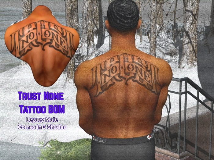 Trust None Tattoo