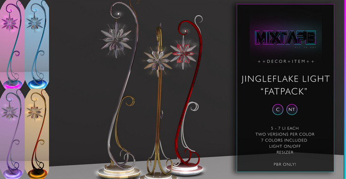 MIXTAPE Decor - jingleflake light - FP 