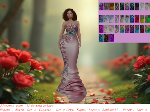 <JB>Florence Gown