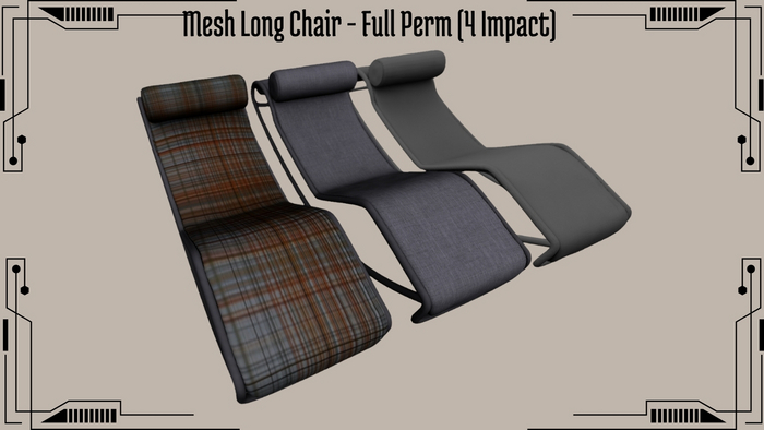 Mesh Long Chair - Full Perm (4 Impact)