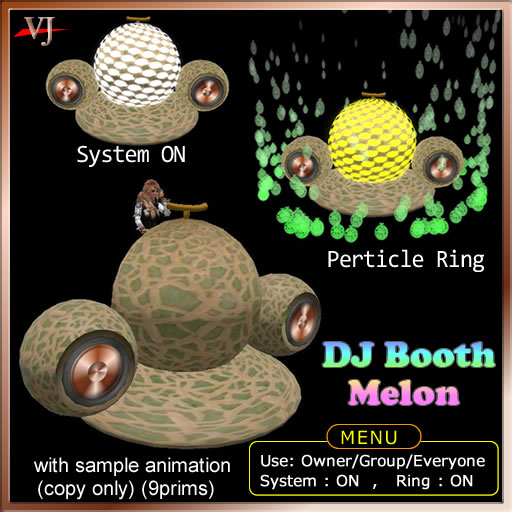 DJ booth Melon Ring