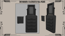 Mesh Bathroom set Miror & Towel Full Perm 1 impact isabelleize