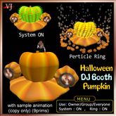 DJ Booth Halloween Pumpkin