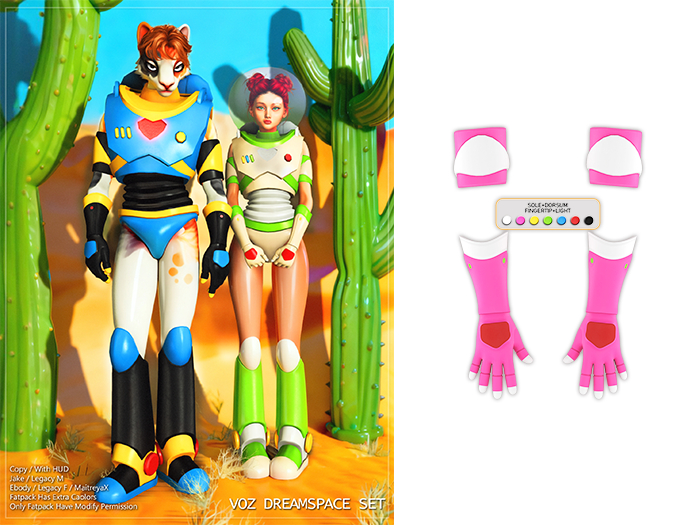 [VOZ] Dreamspace Glove (Pink)