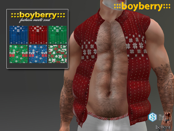 boyberry Christmas Puffer