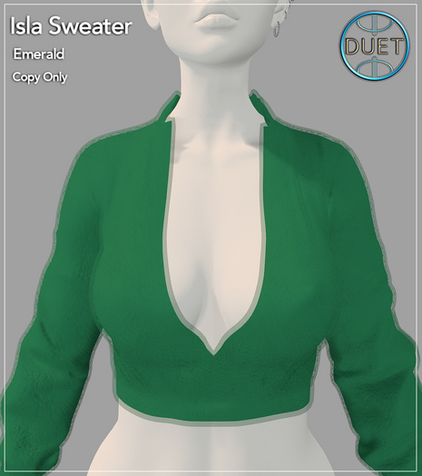 Duet Isla Sweater Emerald