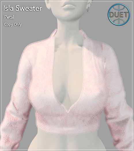 Duet Isla Sweater Petal 