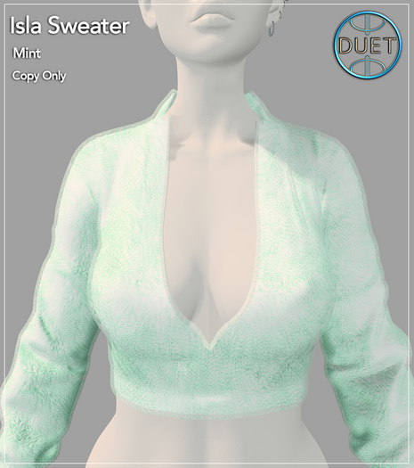 Duet Isla Sweater Mint 