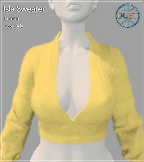 Duet Isla Sweater Lemon 