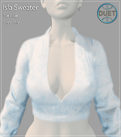 Duet Isla Sweater Ice Blue 