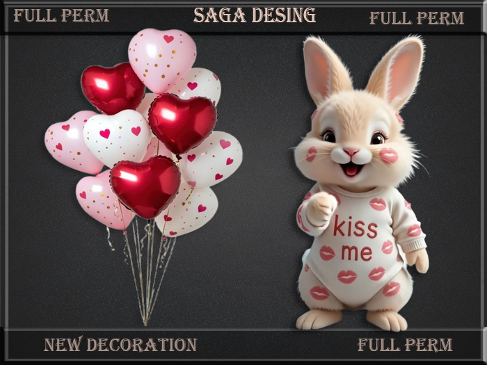 Saga Design New Full Perm Decoration 037