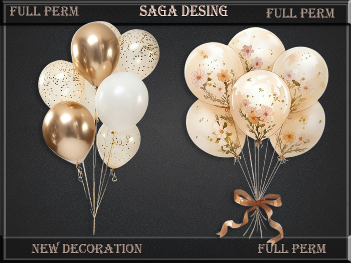 Saga Design New Full Perm Decoration 038