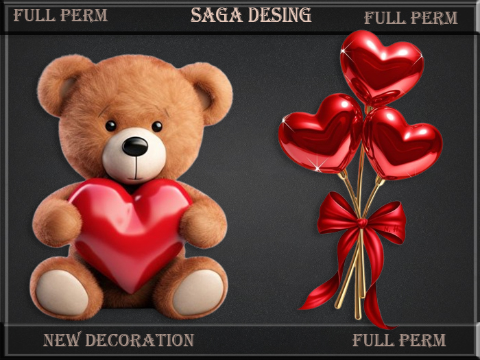 Saga Design New Full Perm Decoration 042