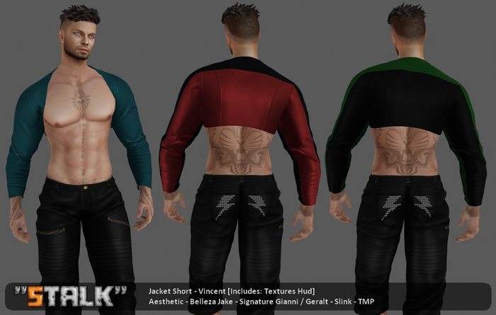 Jacket Short - Vincent [DEMO]