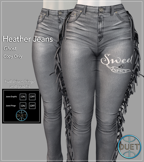 Duet Heather Jeans Ghost 