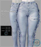 Duet Heather Jeans Bleach 