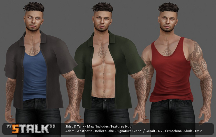 Shirt & Tank - Max [DEMO]