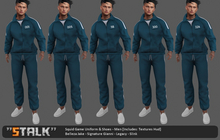 Squid Game Uniform & Shoes - Men
