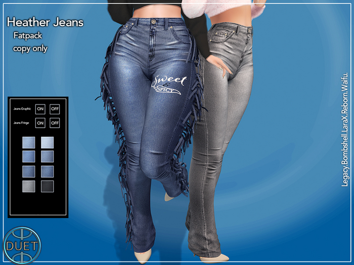 Duet Heather Jeans Fatpack 