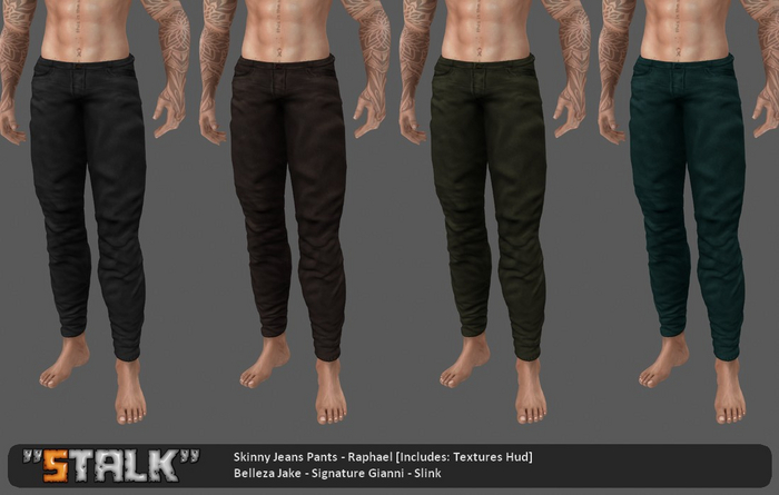 Skinny Jeans Pants - Raphael