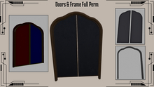 Door Double & Frame Full Perm