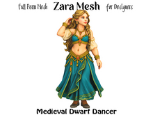 ZM PBR Medieval Dwarf Dancer FULL PERM MESH